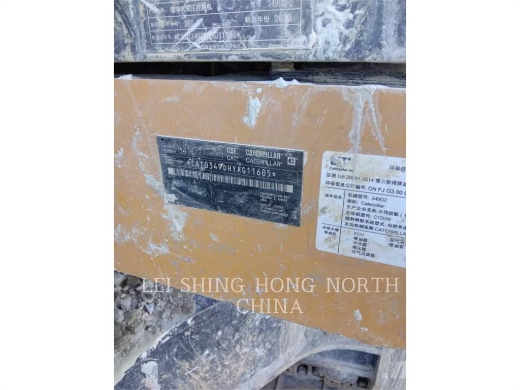 CAT 349D2 Crawler excavators