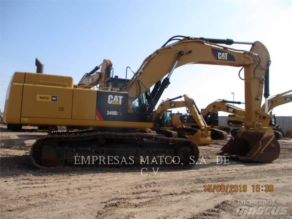 CAT 349D2L Crawler excavators