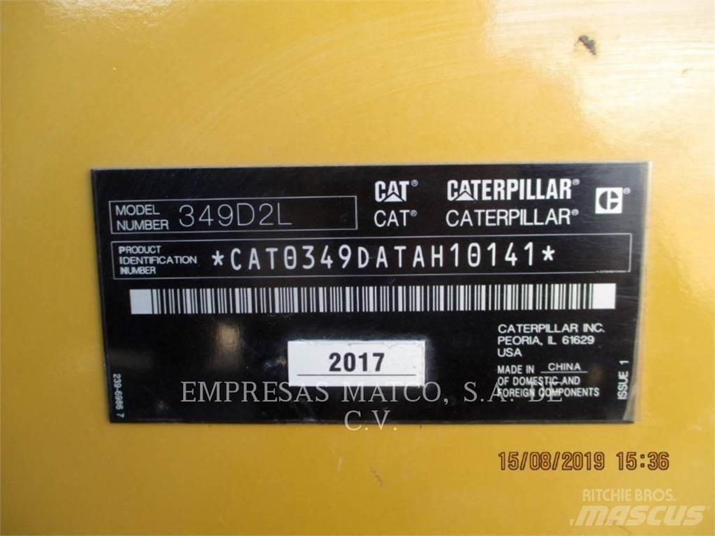 CAT 349D2L Crawler excavators