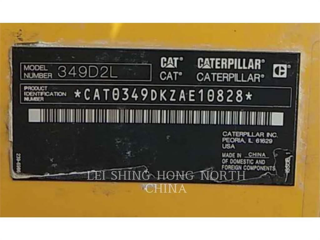 CAT 349D2L Crawler excavators