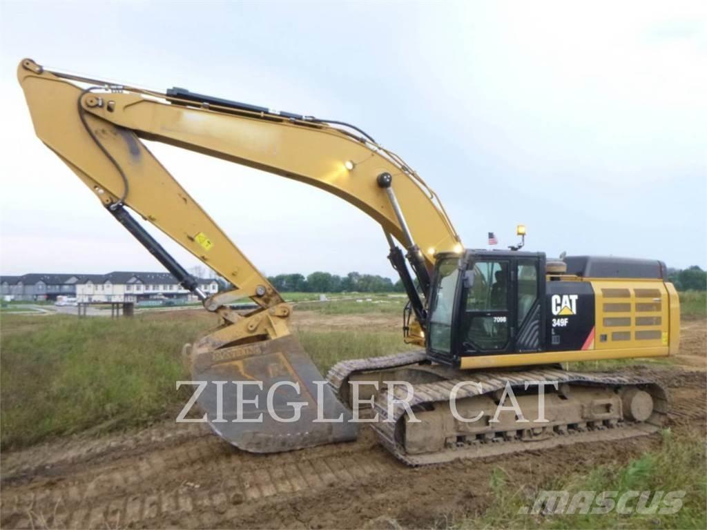 CAT 349F Crawler excavators