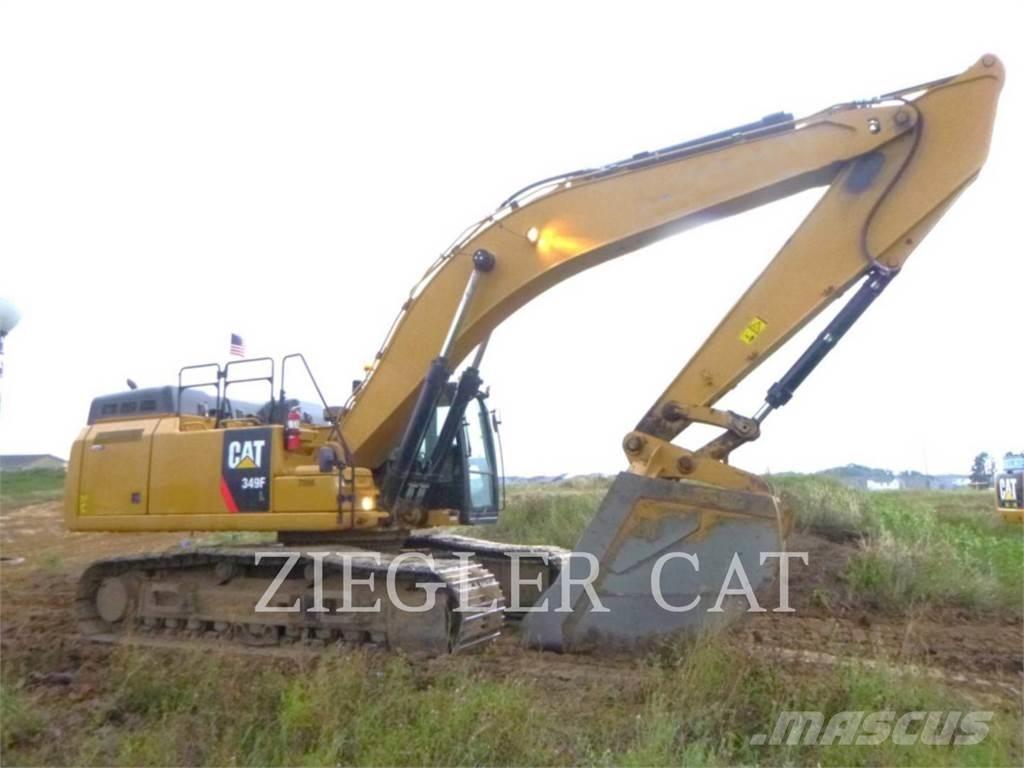 CAT 349F Crawler excavators