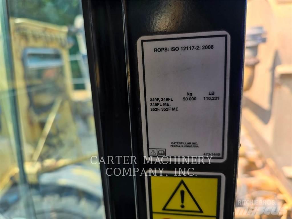 CAT 349FL Crawler excavators