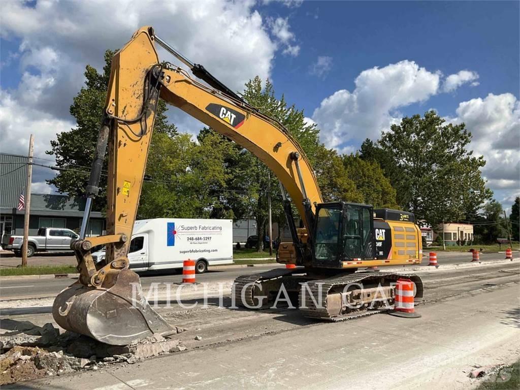 CAT 349FL + Crawler excavators