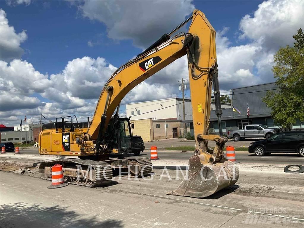 CAT 349FL + Crawler excavators