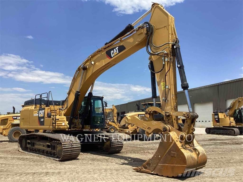 CAT 349FL THB Crawler excavators