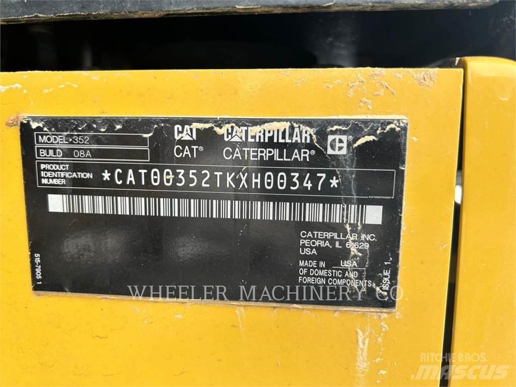 CAT 352 Crawler excavators