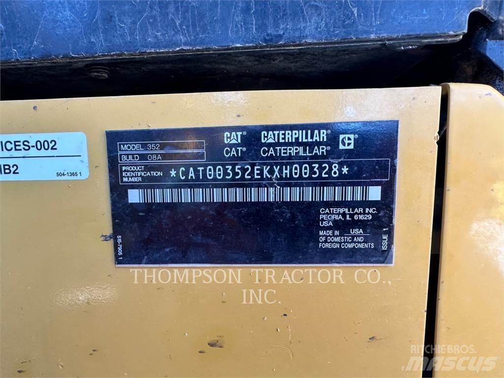 CAT 352 Crawler excavators