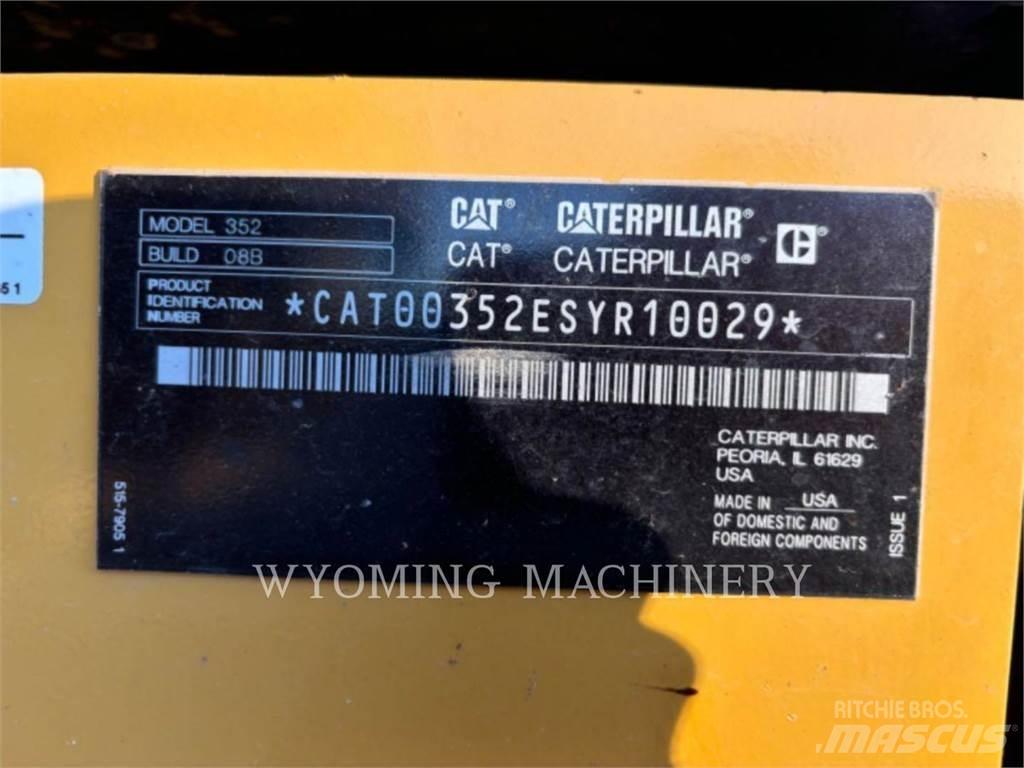 CAT 352 Crawler excavators