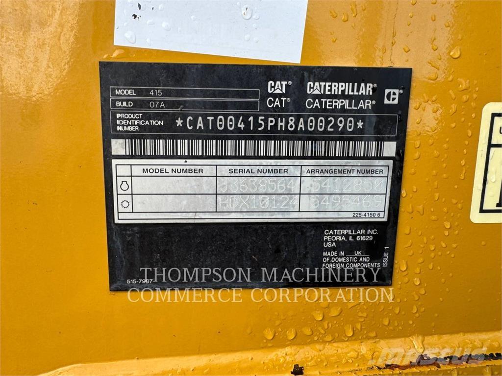 CAT 415 Backhoe