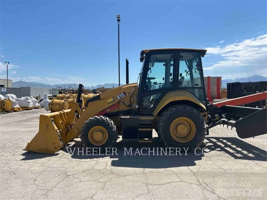 CAT 415 IL CAB Backhoe