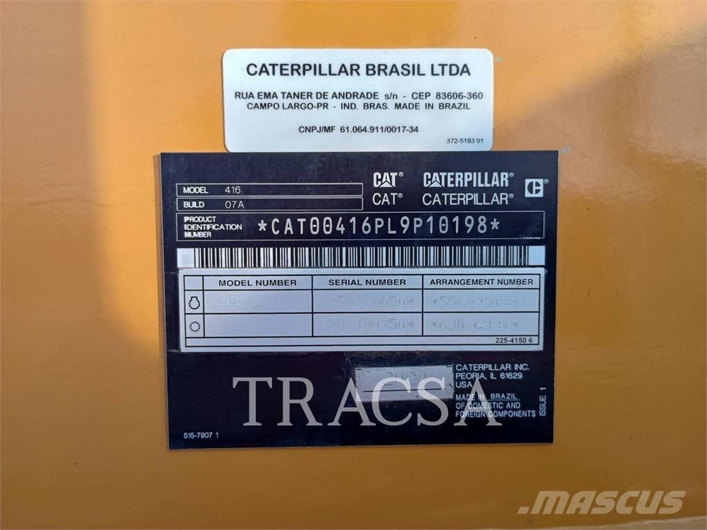 CAT 416 Backhoe