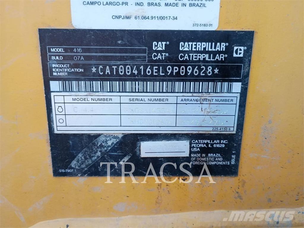 CAT 416 Backhoe