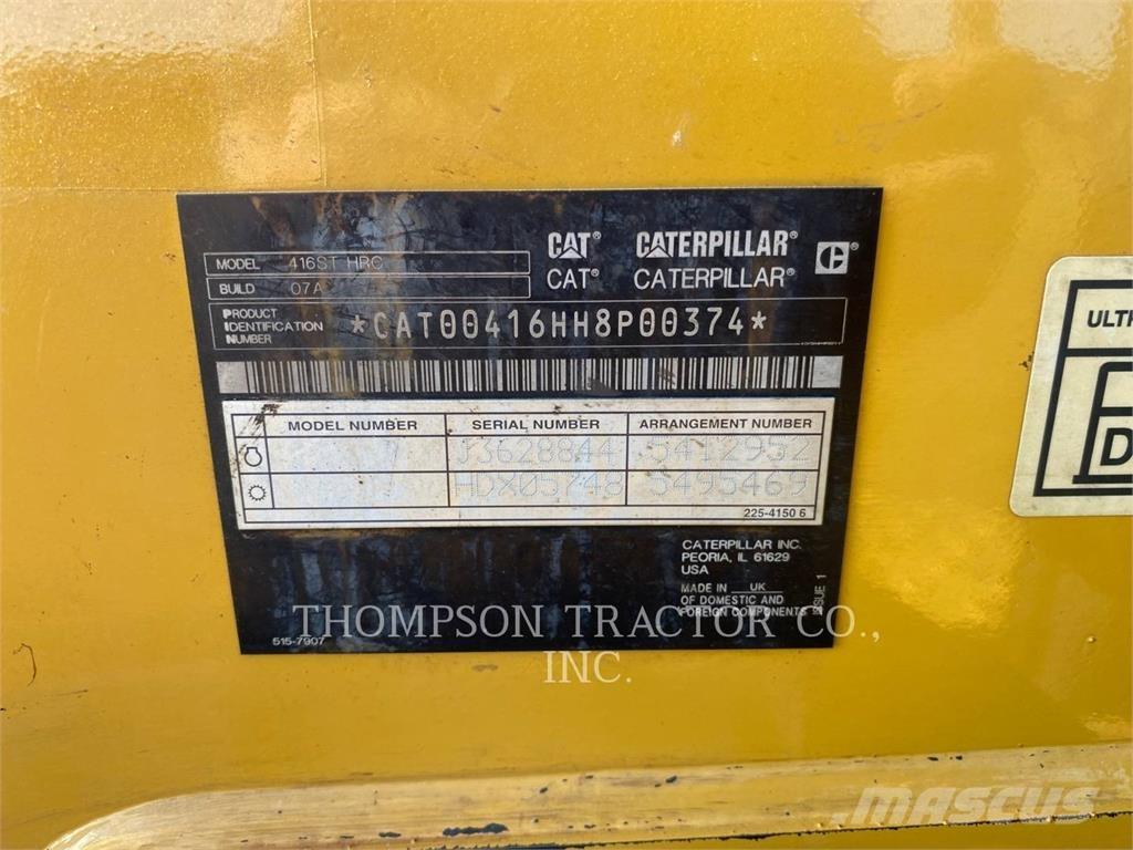 CAT 416 Backhoe