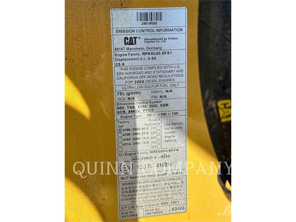 CAT 41607 Backhoe