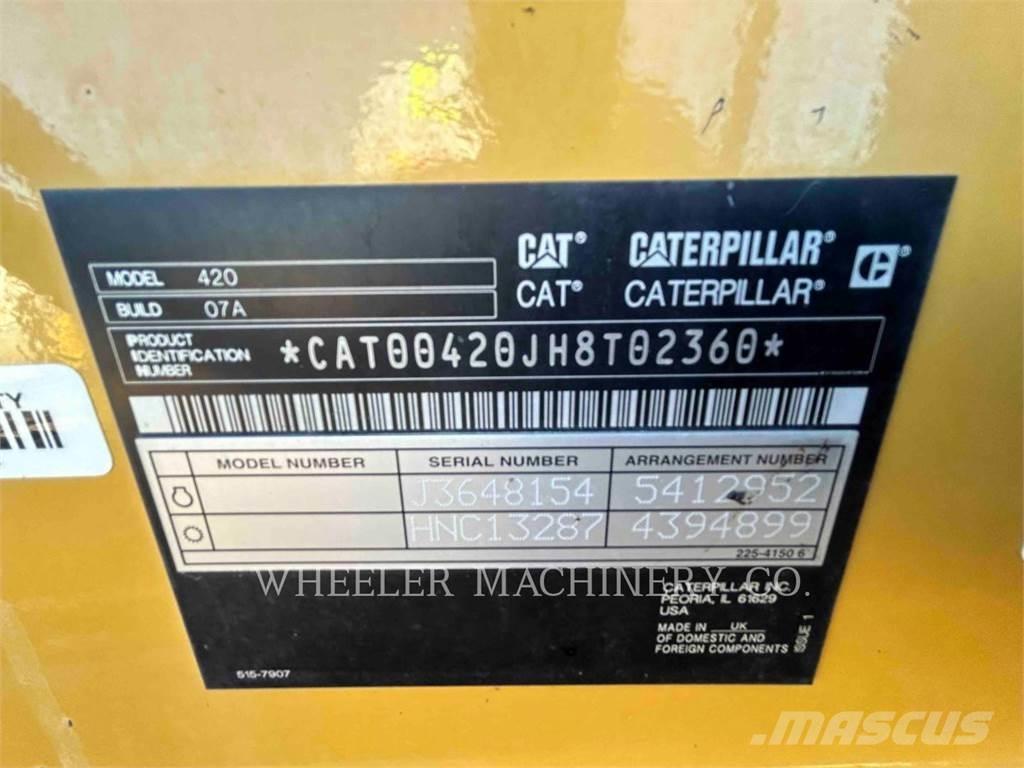 CAT 420 Backhoe