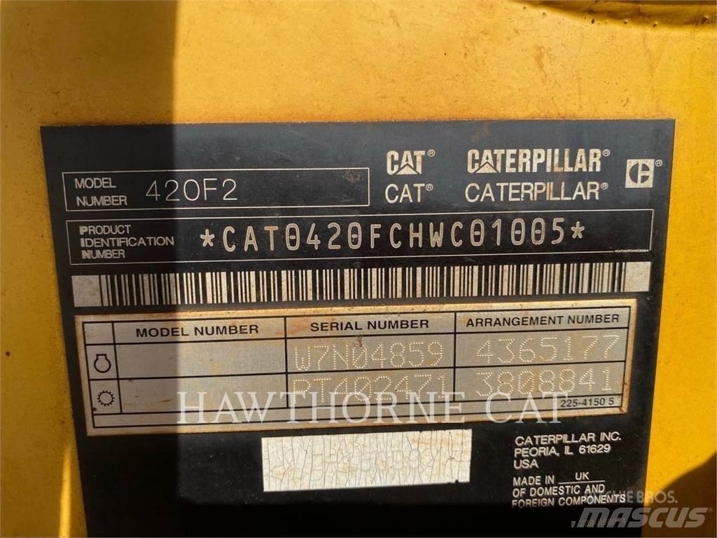 CAT 420F2 Backhoe