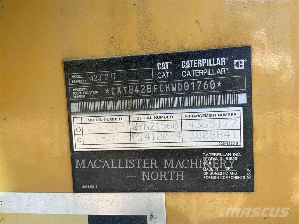 CAT 420F2IT APRQ Backhoe