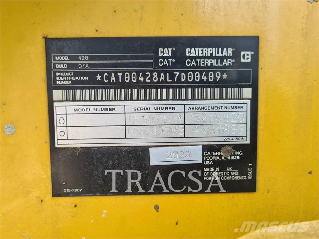 CAT 428 Backhoe