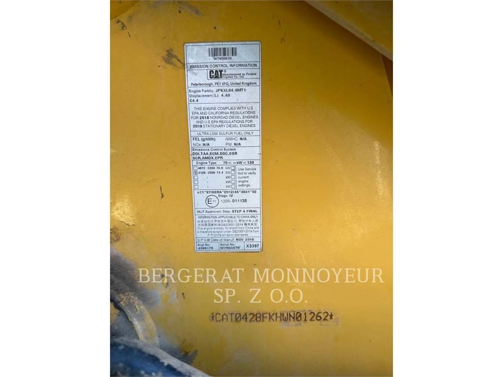 CAT 428F2 Backhoe