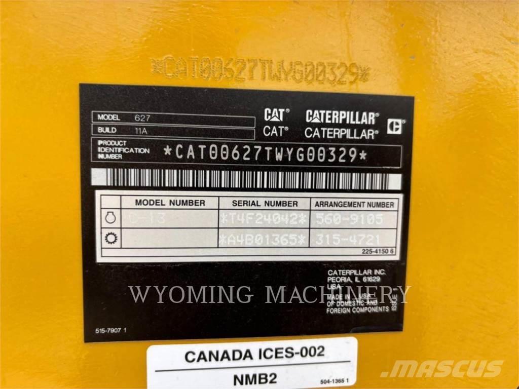 CAT 627 Scrapers