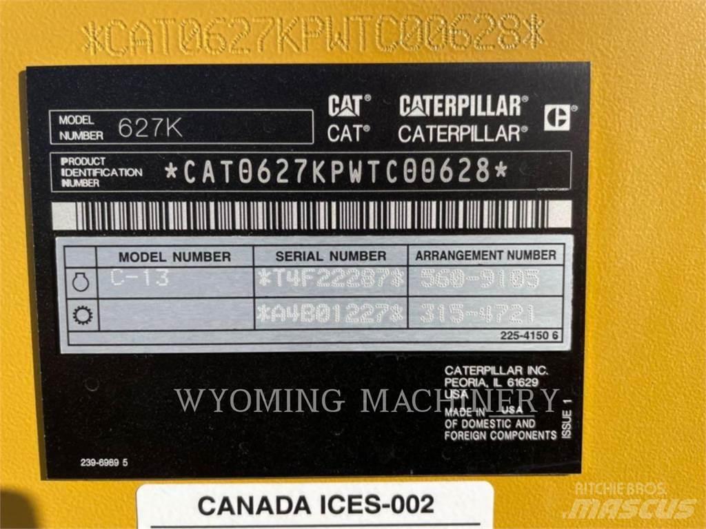 CAT 627K Scrapers