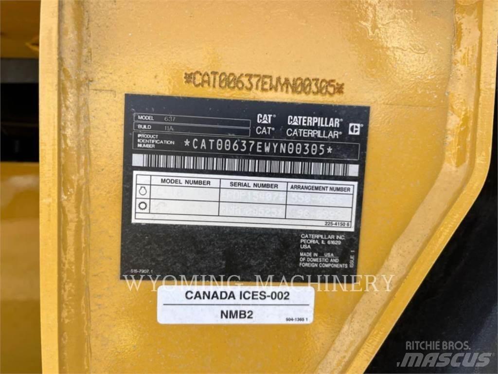 CAT 637 Scrapers