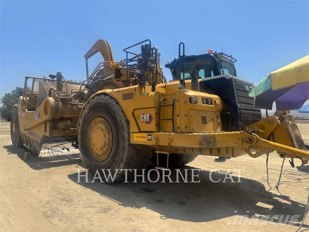 CAT 657 Scrapers