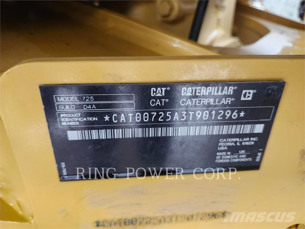 CAT 725TG Articulated Haulers