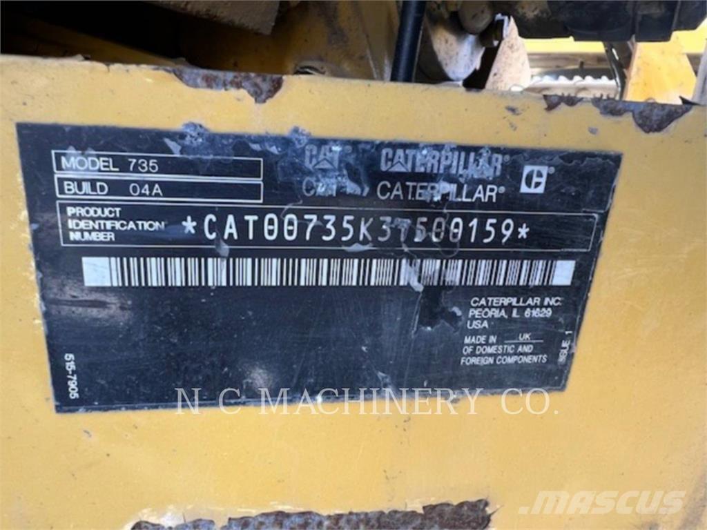 CAT 735 Articulated Haulers