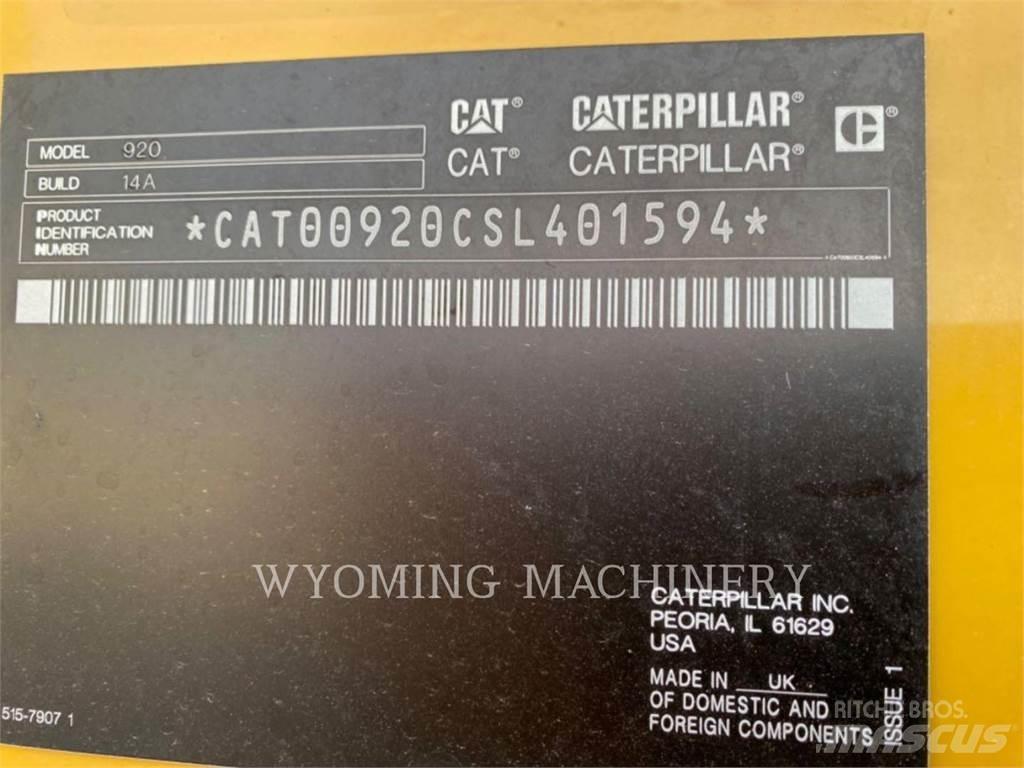 CAT 920 Wheel loaders