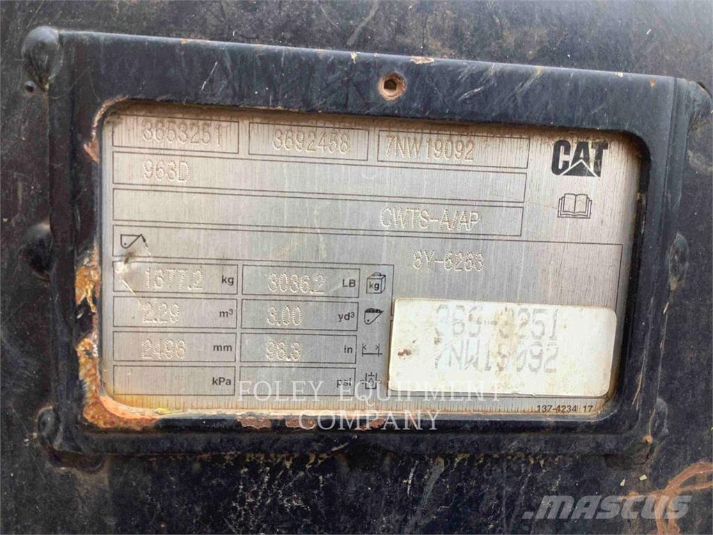 CAT 963K Crawler loaders