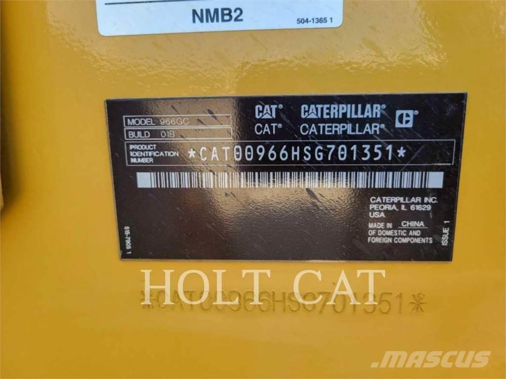 CAT 966GC QC Wheel loaders