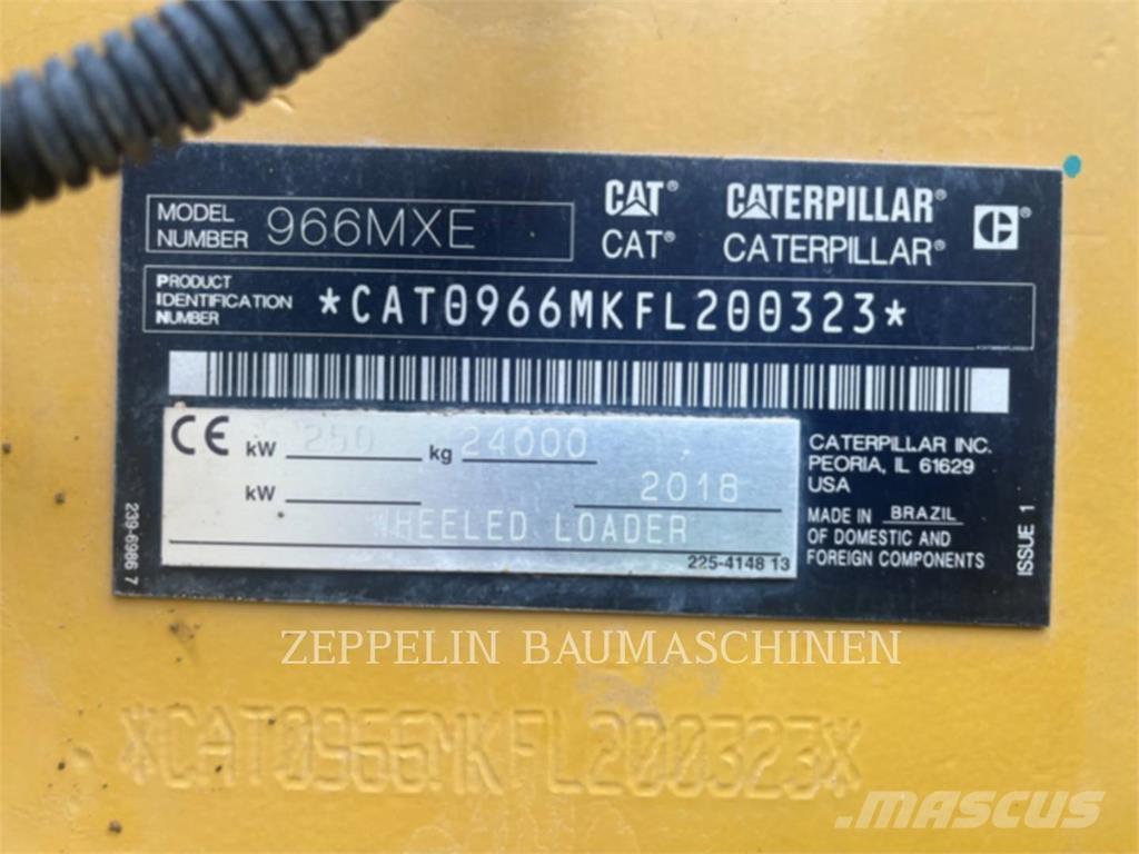 CAT 966MXE Wheel loaders