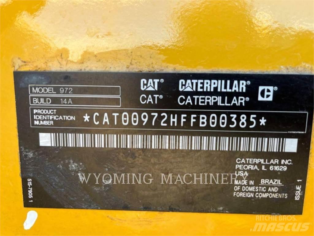 CAT 972 Wheel loaders