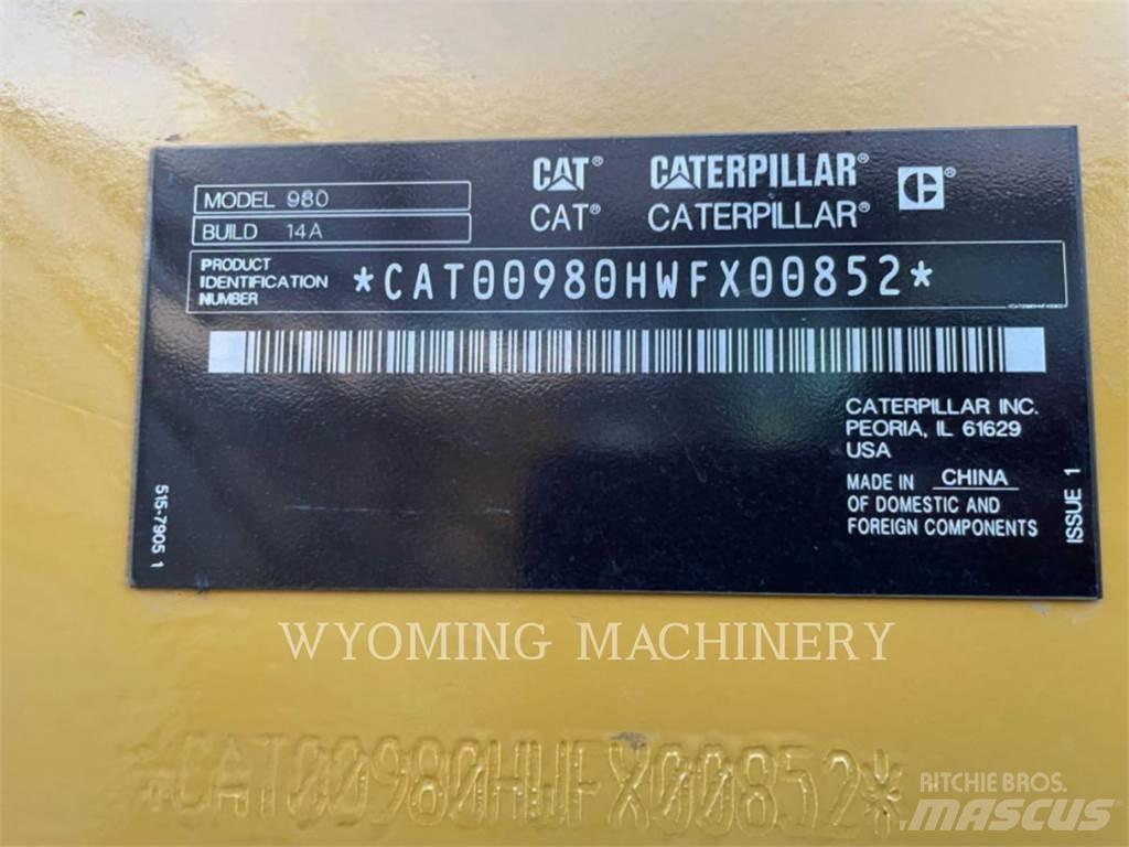 CAT 980 Wheel loaders