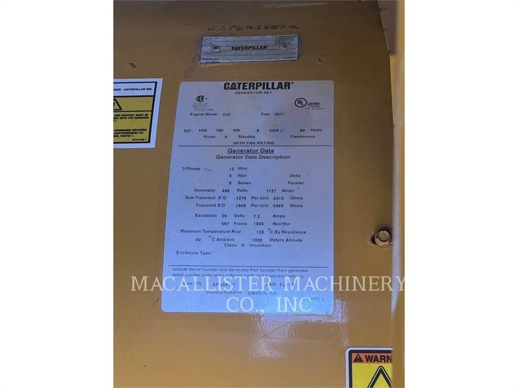 CAT C27 Diesel Generators