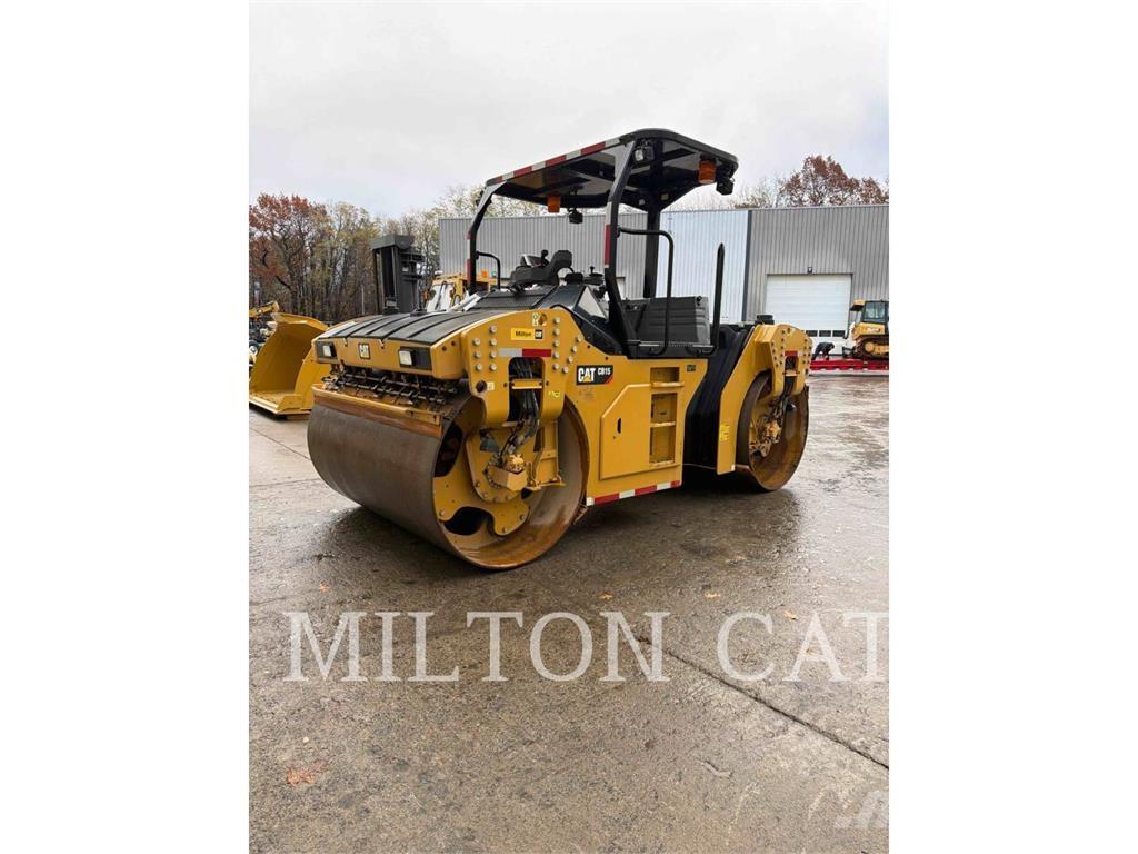 CAT CB15 Twin drum rollers