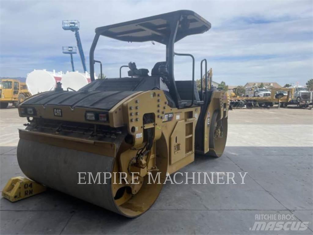 CAT CB15 5A Twin drum rollers