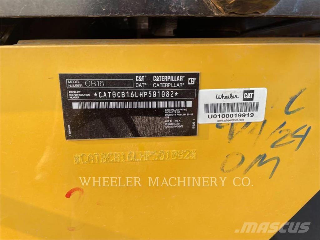 CAT CB16 CW VV Twin drum rollers