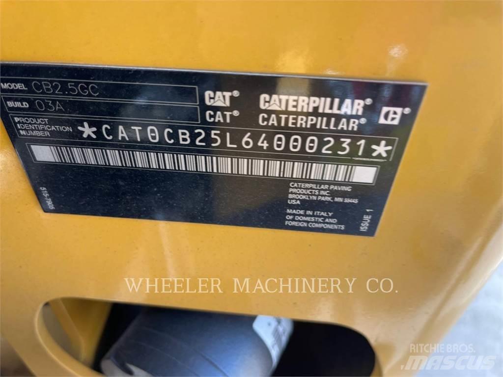 CAT CB2.5 GC Twin drum rollers