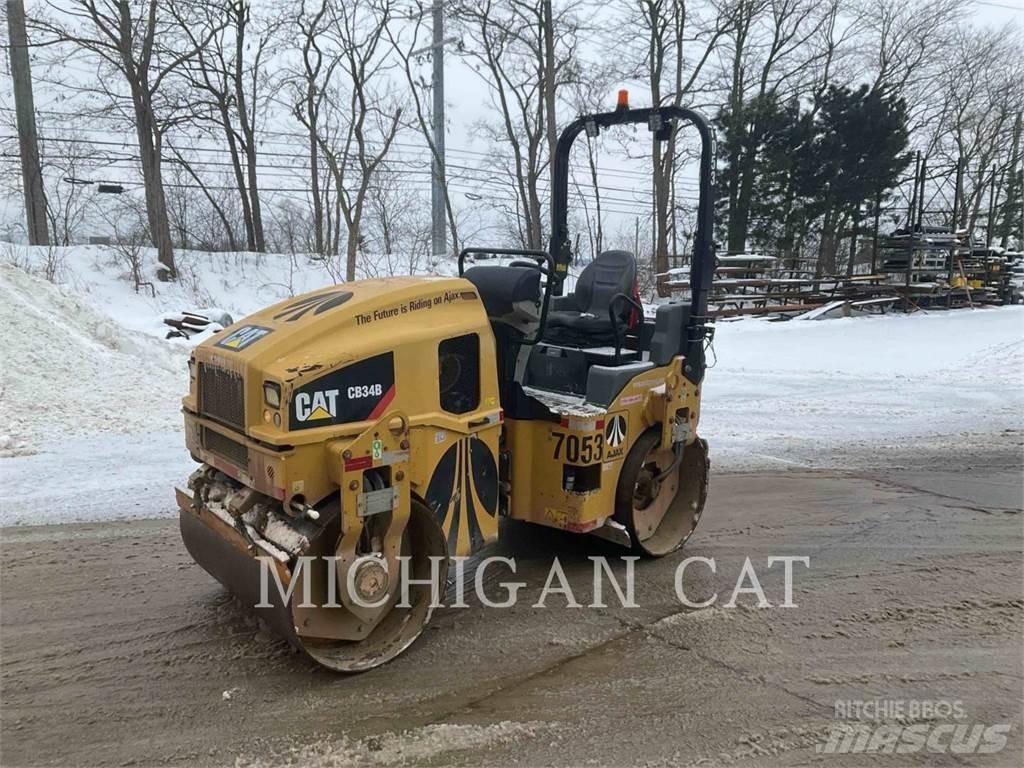 CAT CB34B Single drum rollers