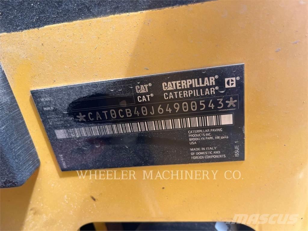 CAT CB4.0 Twin drum rollers