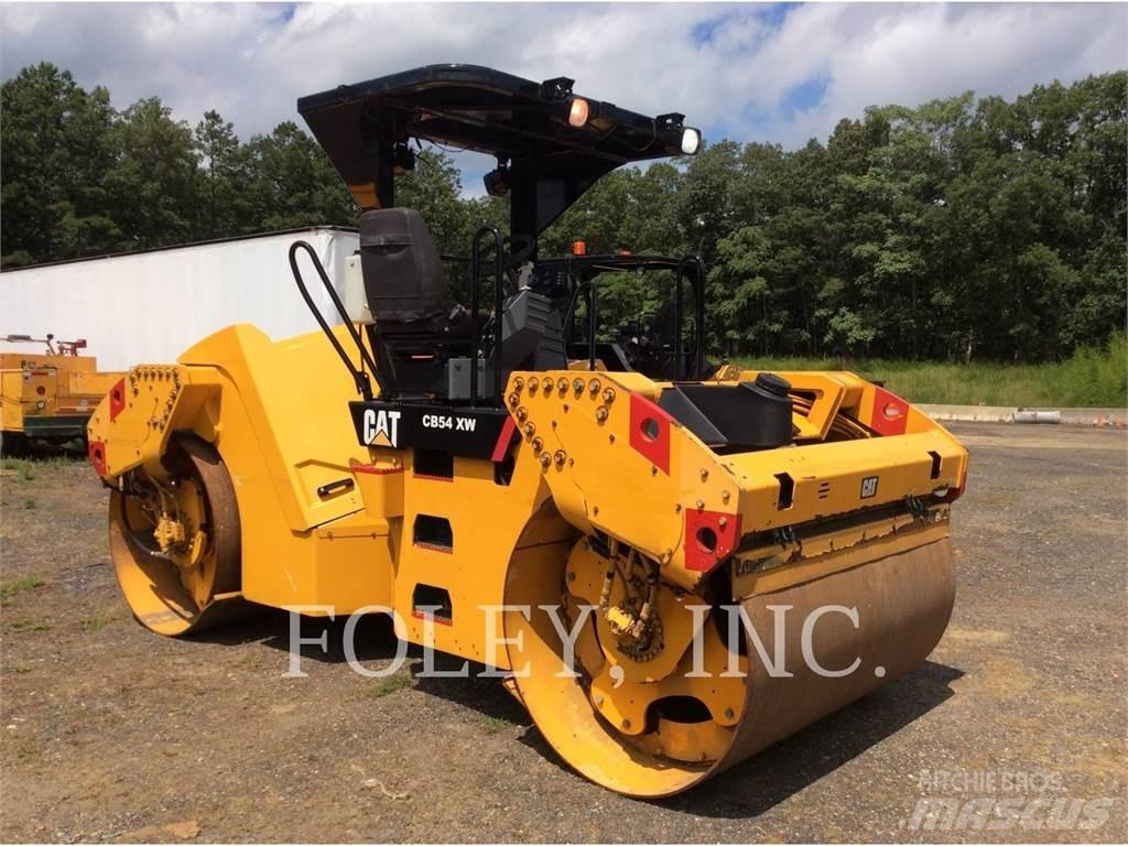 CAT CB54 Twin drum rollers