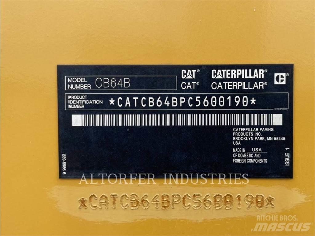 CAT CB64B Twin drum rollers
