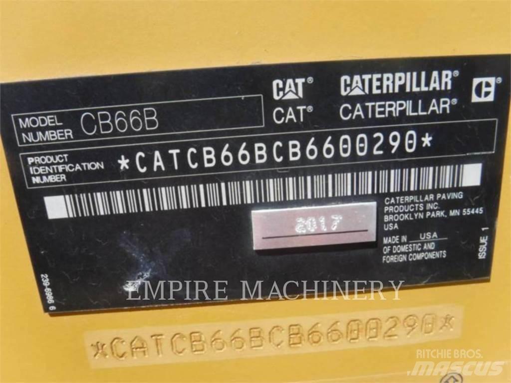 CAT CB66B Twin drum rollers