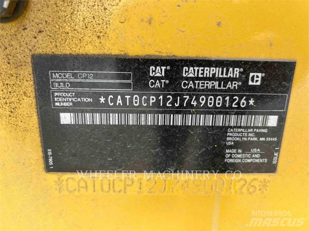CAT CP12 Single drum rollers