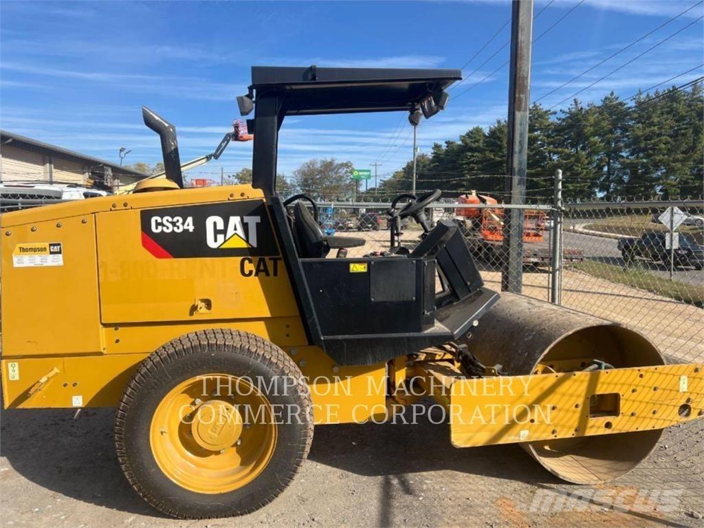 CAT CS34 Single drum rollers