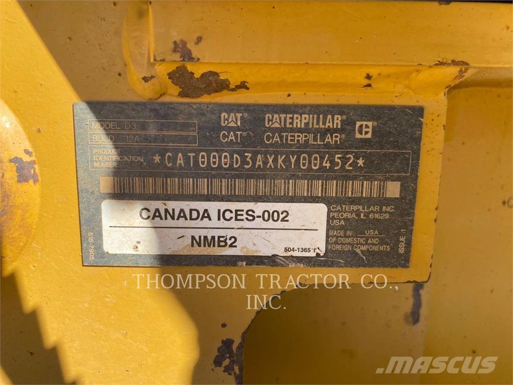 CAT D3LGP Crawler dozers