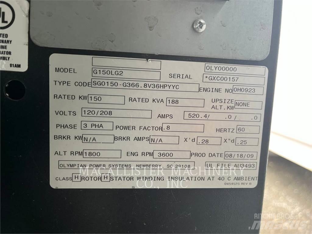 CAT G150LG2 Diesel Generators